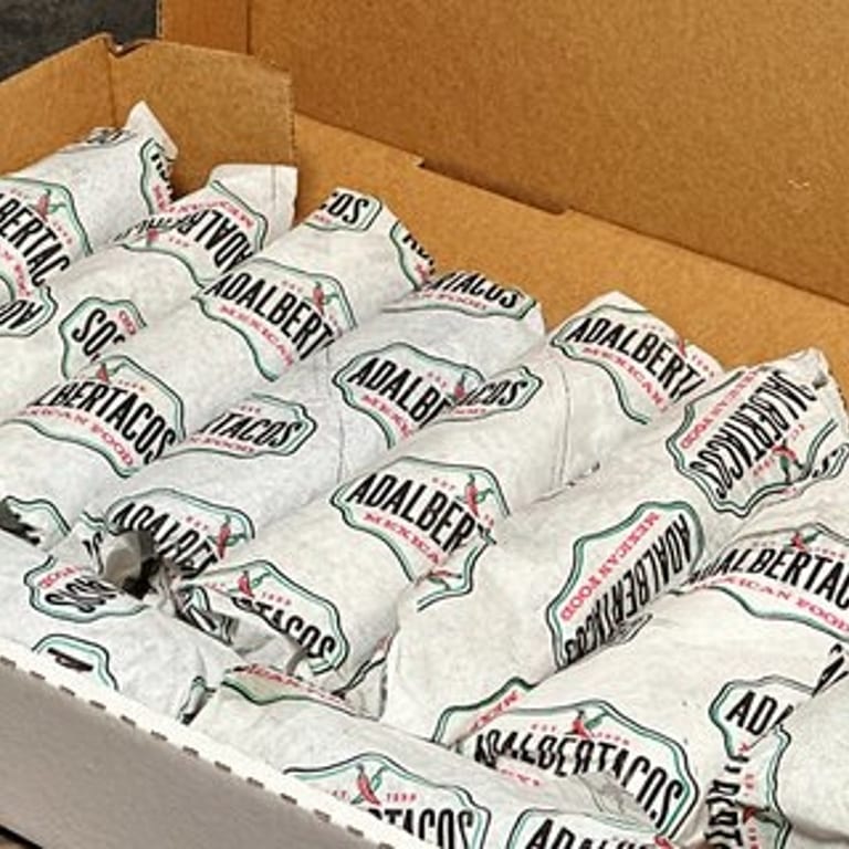Delicious Chicken Burrito Awaits